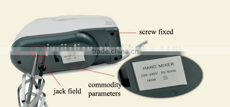 China Supplier High Quality 7 Speeds Mini Hand Mixer