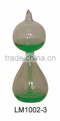 Blue Glass love meter/glass hand boiler