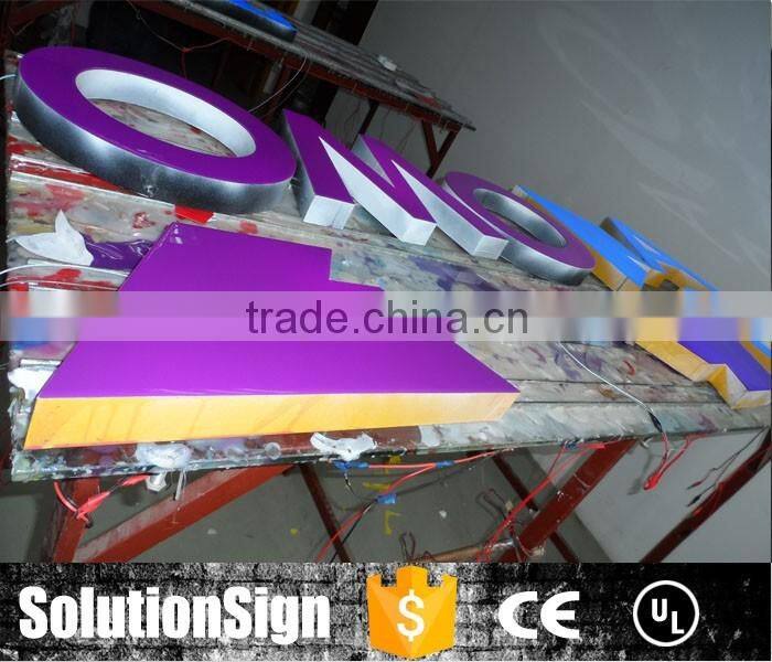 customized led metal letters and numbers