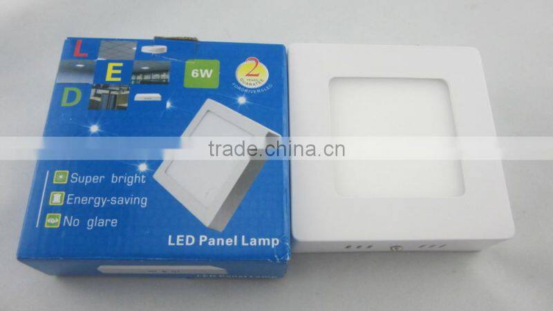 6W and round led panel light
