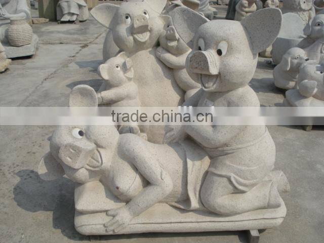stone animal sculpture