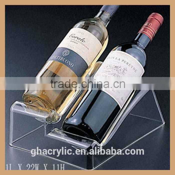 acrylic wine display rack for wine bottle