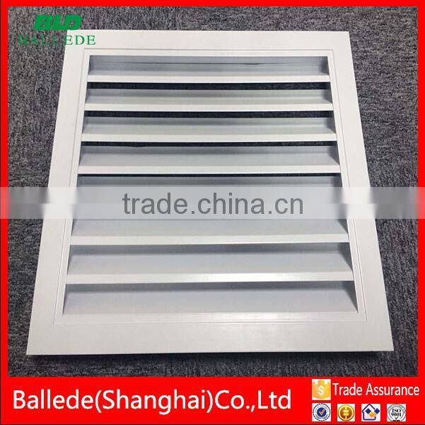 HVAC system aluminum fresh air louver