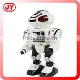 Intelligent robot toys battery operated toy robot with sound and light