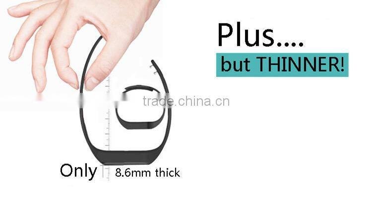 Soft IP67 rubber smart mi band