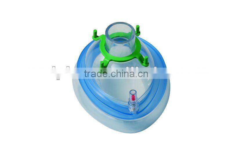 Factory outlets high-quality PVC transparent anesthesia mask