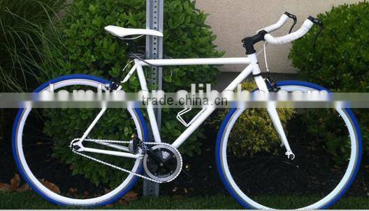 many kinds of fixed gear bicycle steel green fixie