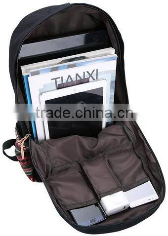 Casual style lightweight canvas laptop bag/shoulder bag /school bag /travel bag