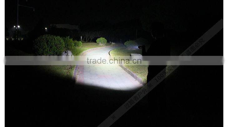 GOREAD Y50 Black Aluminum High bright rechargeable 1000lum T6 flashlight search light