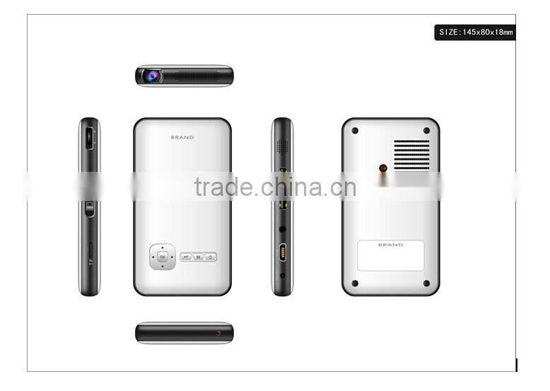 Portable projector mobile smart projector 1080P supply 8G/16G for choice