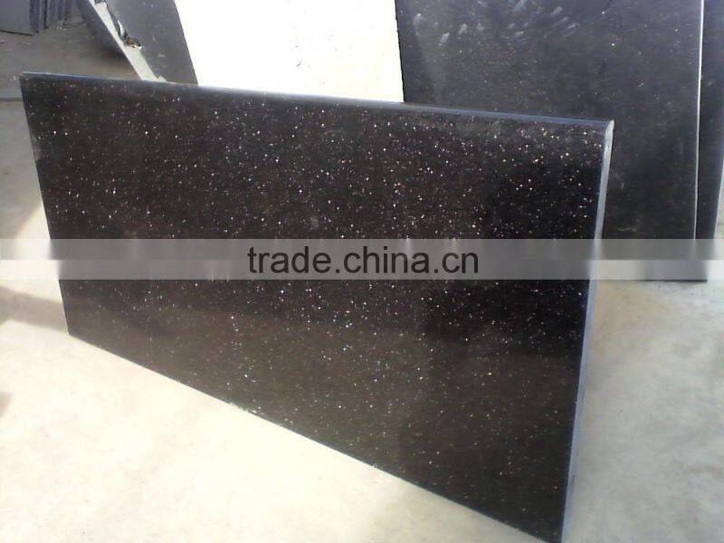 Black Galaxy Granite Big Slabs