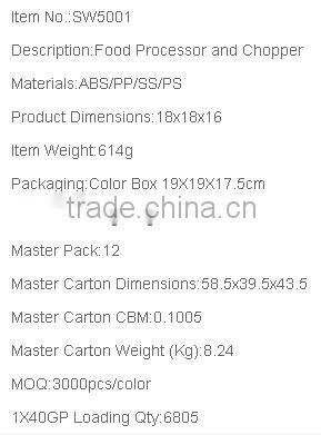 Multipurpose 3 in 1Plastic Salad Spinner with Cutter and Mixer Manual Salad Spinner with Handle Plastic Food Processor