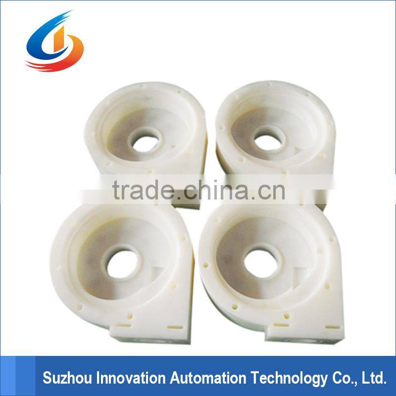 CNC machining Pump casing plastic parts/plastic machinery ITS-066