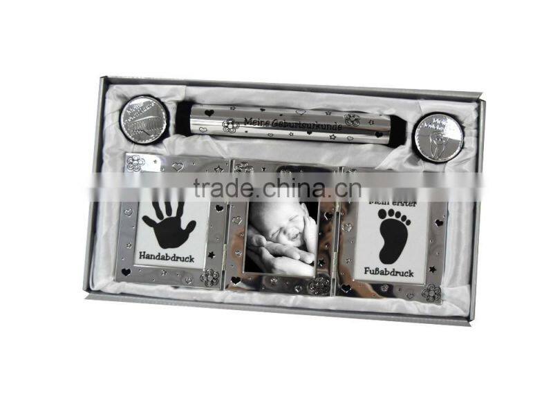 Chinese Fashion Design Modified Pattern 8x10 Double Sided Glass Photo Frame