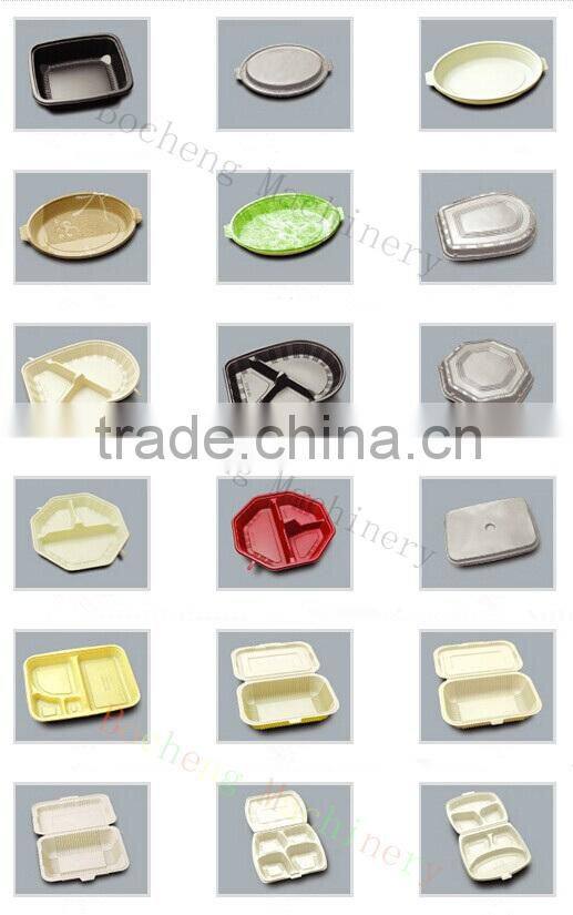 PS lunch box,tray and container vacuum forming machine