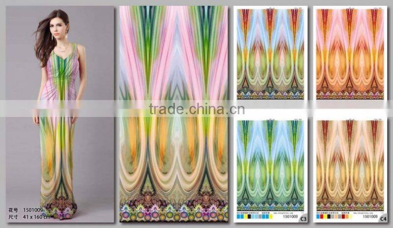 Low price twill dyed rayon printing fabric