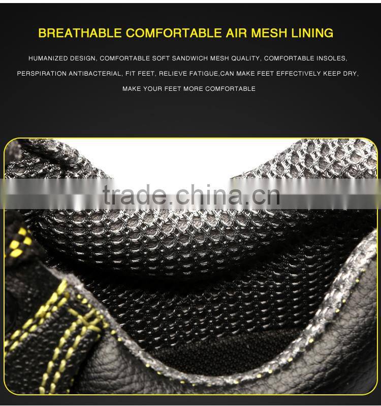 cheapest men's brand steel toe industrial safety shoes china factory