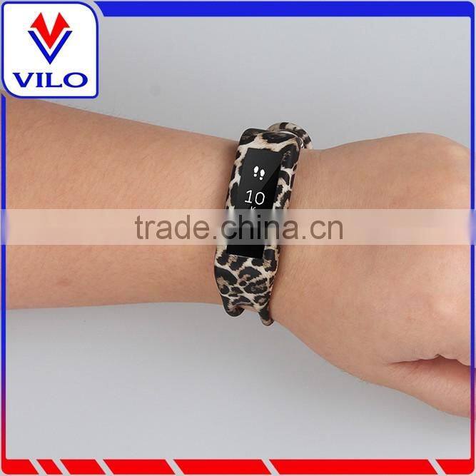 2016 Ajustable Replacement Band For Fitbit Alta, Colorful Pattern Silicone Watch Strap For Fitbit Alta Rubber Wrist Band