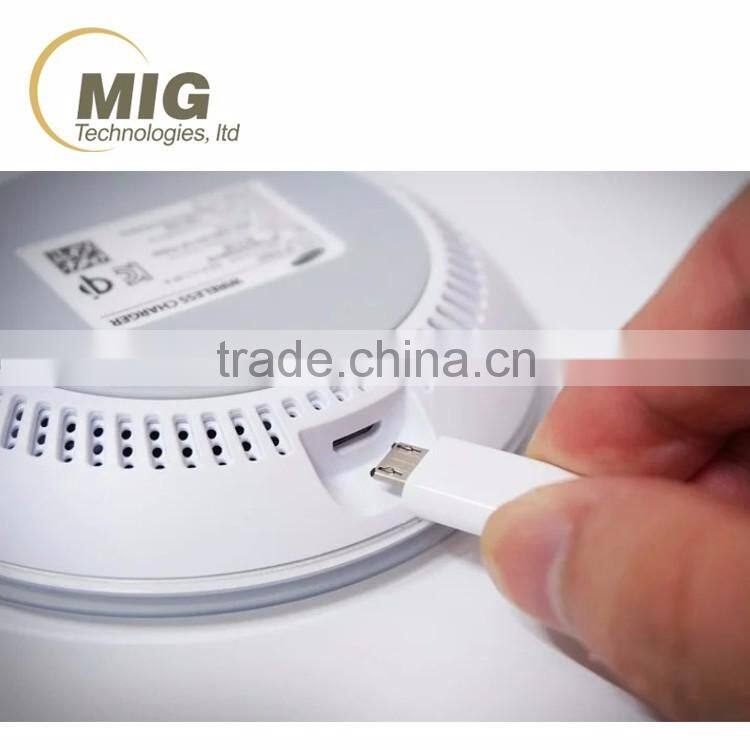 Genuine Qi Wireless charger Fast Charger for Samsung Galaxy Note 5 works for Samsung S7 S7 edge S6 S6 edge plus