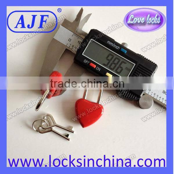 Promotional Heart shape love diary lock for sudents