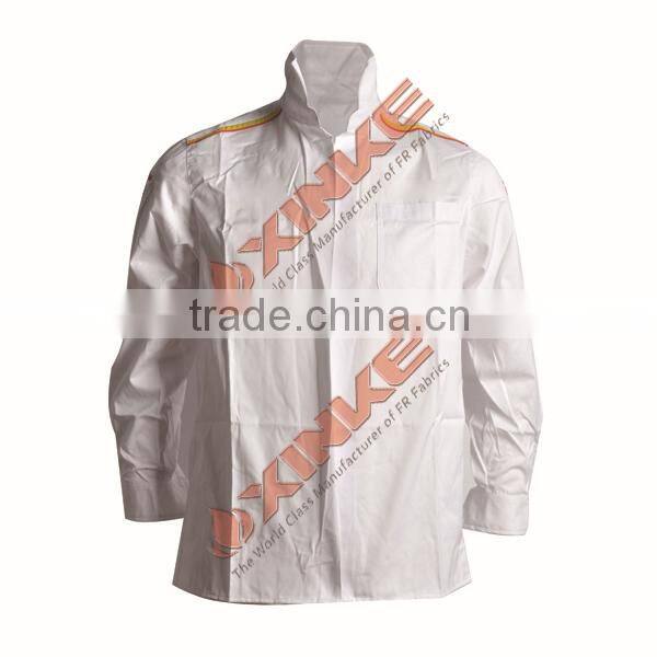 custom flame retardant anti uv jacket with required embroidery