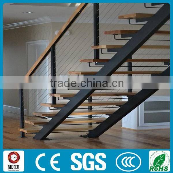 modular decorative interior wood stairs
