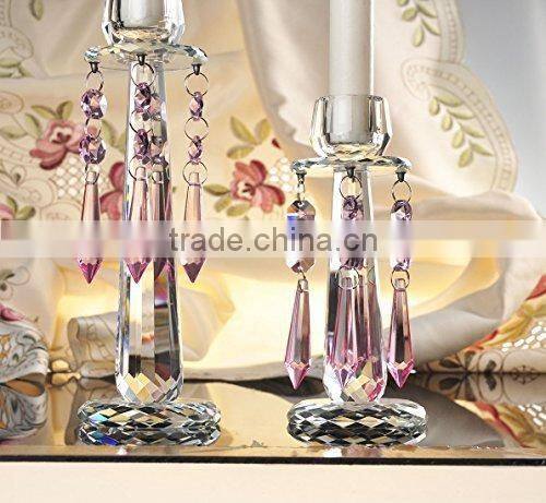 Crystal Icicle Prisms Chandelier Drop Pendants Lamp Candelabra Parts