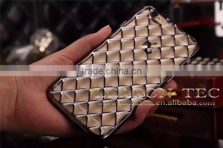 2016 new for iphone 6 electroplating transparent ultra-thin mobile phone case