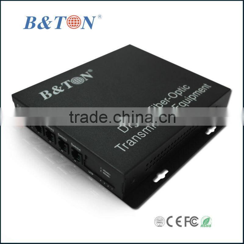 16 channel telephone fiber optic converter