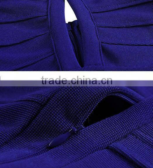 2015 hot selling women blue elegant cheap wedding dress