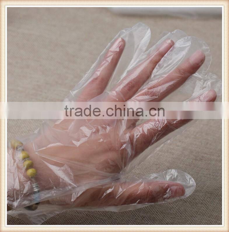 Disposable PE glove, HDPE glove, CPE glove