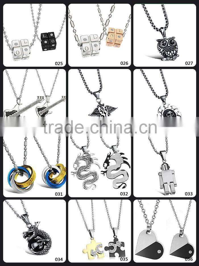 Latest Product In 2016 Stainless Steel Heart Necklace Heart