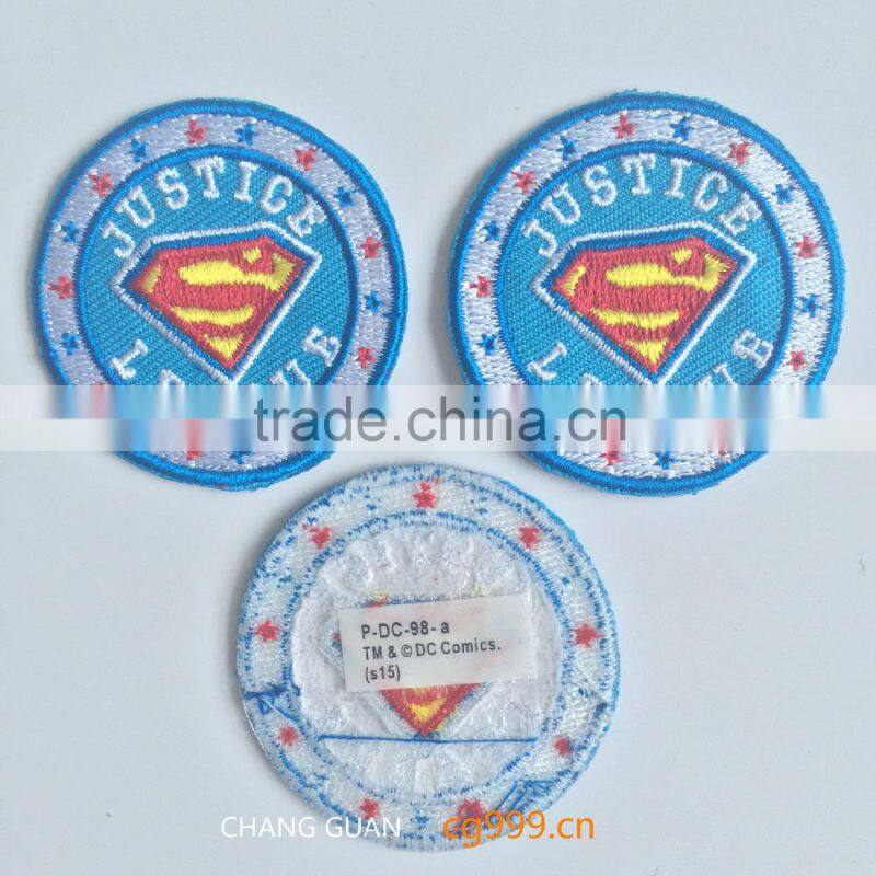 fatigue dress purple embroidery baby clothes patch