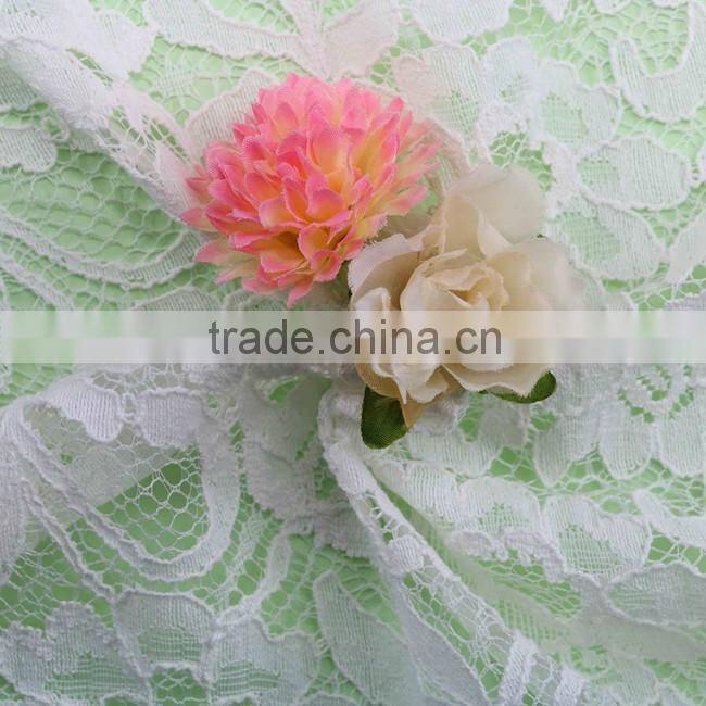 flowers cotton nylon blend water soluble lace fabric lace designs african swiss voile lace