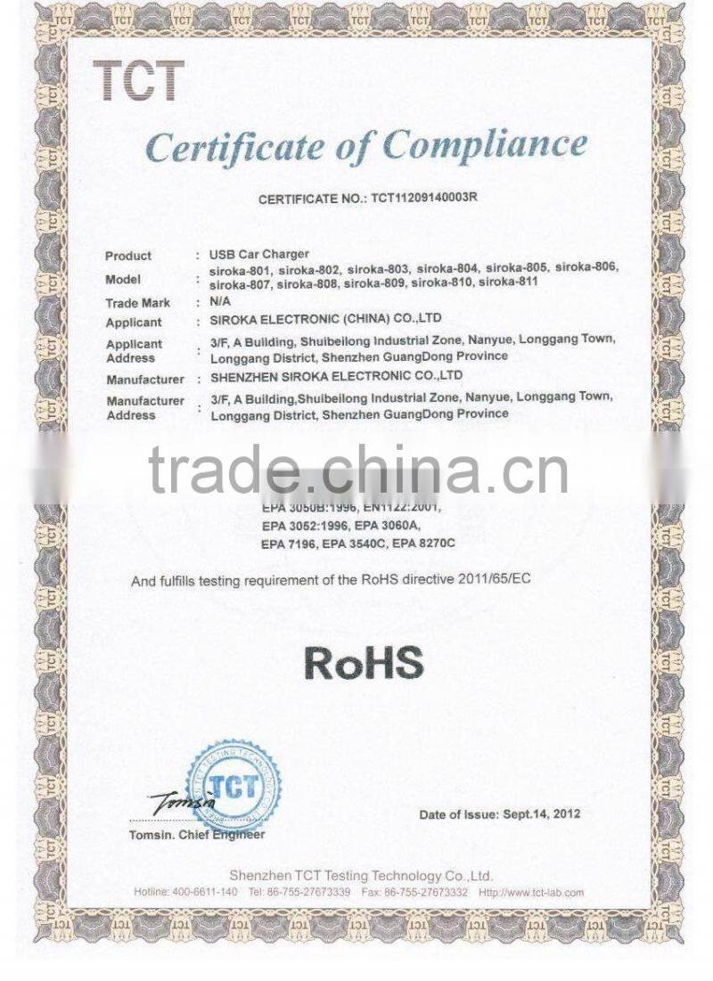 Best Wholesale Colorful Mobile Battery Mini Dual USB Car Charger