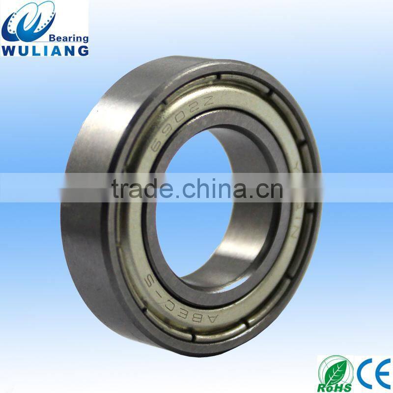 China supplier 6902zz for Stainless Steel Manufacturing Long Life Automobile Wheel Deep Ball Bearing