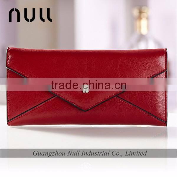 Hand phone holders woman genuine leahter cheque book holder wallet