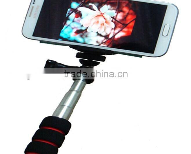 Monopod Professional Portable Light Weight Magnesium Monopod 6 Section monopod,can use with waterproof case