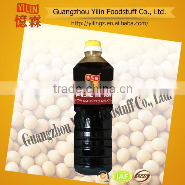 1L low sodium sushi soy sauce OEM manufacter high quality soy sauce