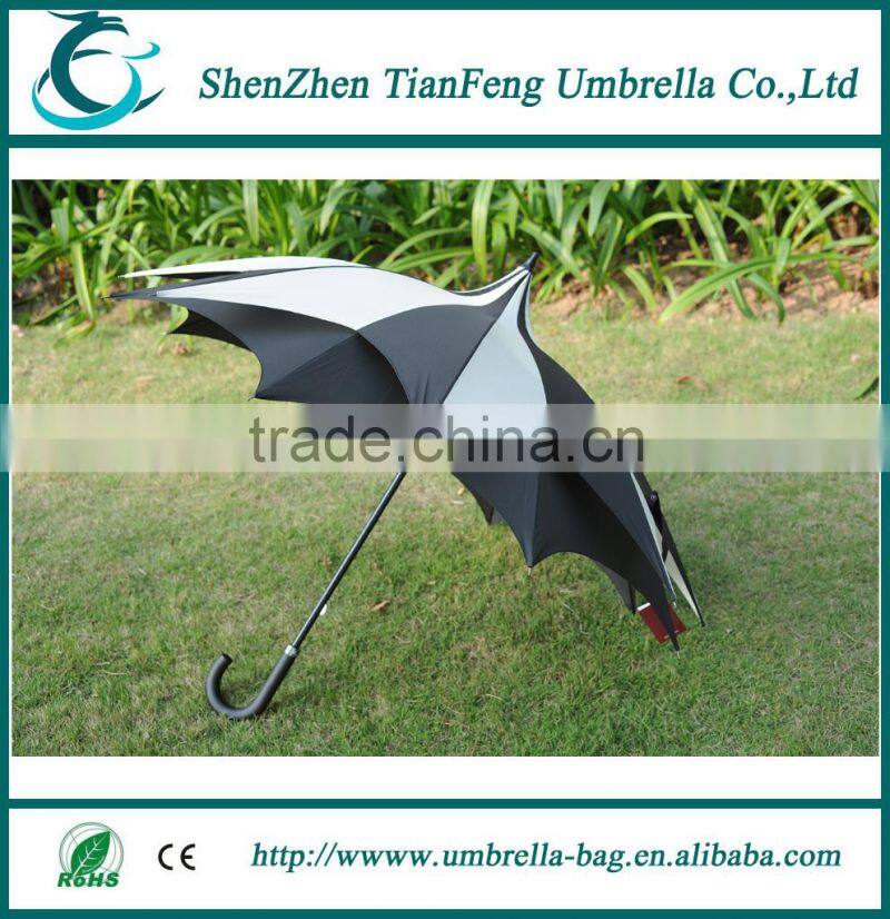 easy open and close beautiful maple leaf umbrella from china
