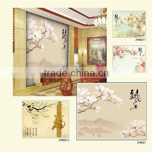 Beatiful scenery fabric wall murals