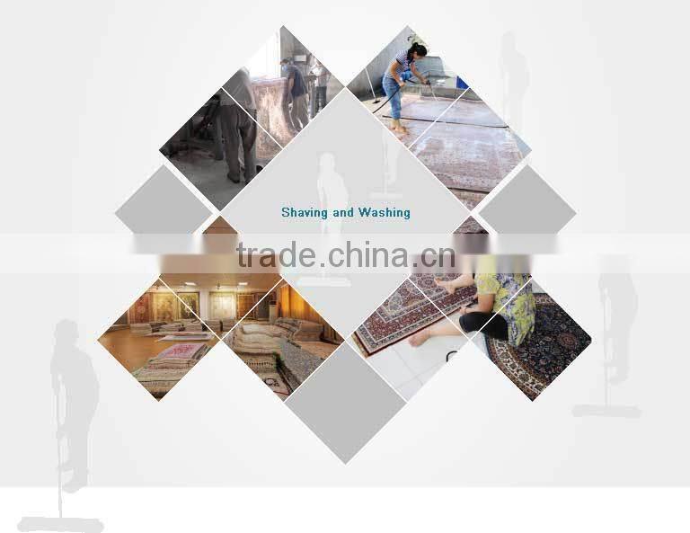 5.5x8 ft classical oriental red handknotted persian handmade silk rugs