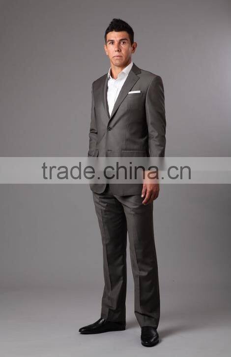 The Commercial Wool and Cashmere Grey Suit