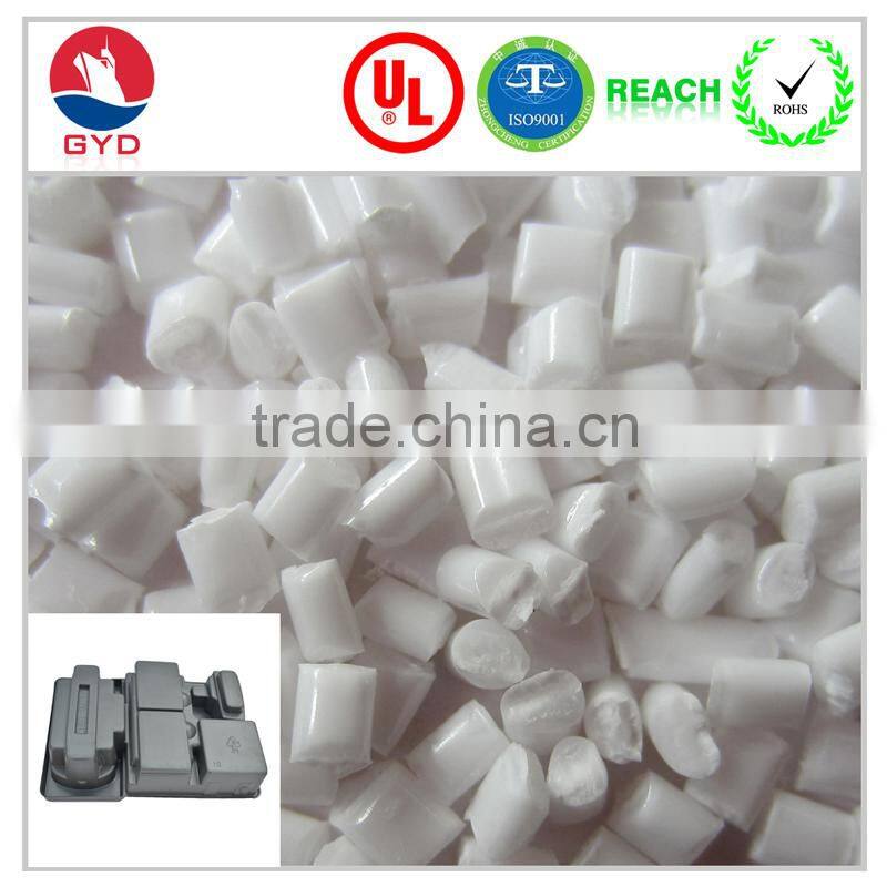 Glow Wire 960 degree flameless PolyCarbonate plastic raw material manufacturer