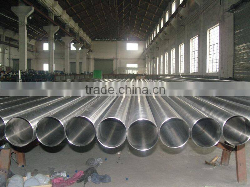 Stainless steel tube, heat exchanger tube, boiler tube