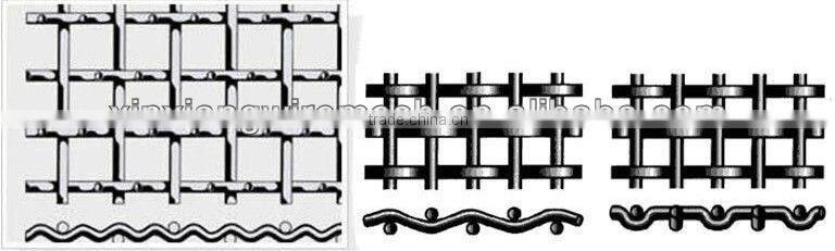304/306 Stainless steel crimped wire mesh