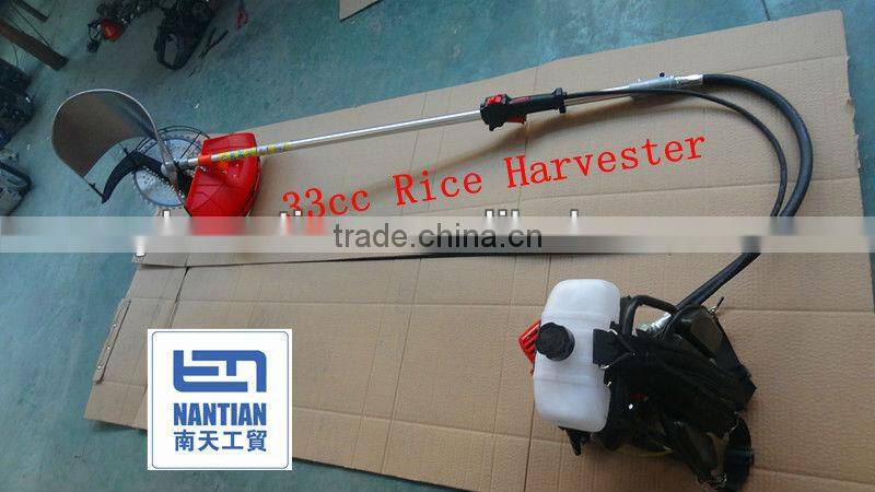 Gasoline Rice Harvester mini Rice Harvester CE certification