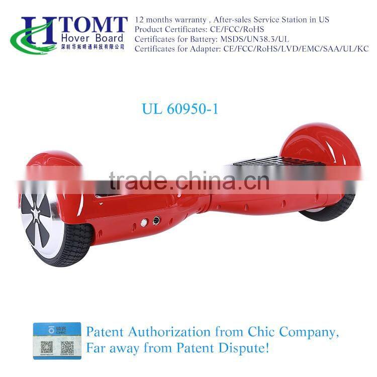 Factory 6.5 Inch cheap hoverboard samsung battery self balancing scooter manufacturer