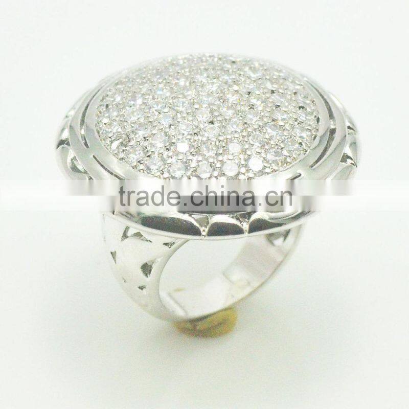 2014 Top Quality New Style CZ Ring