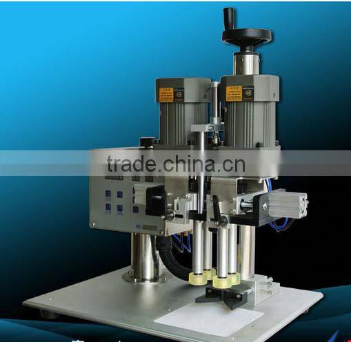 Semi-auto desktop cap closer machine on sale